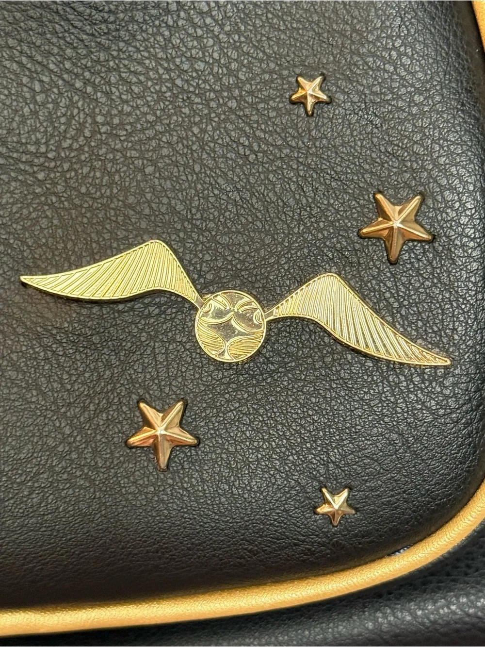 Harry Potter Golden Snitch Faux Leather Backpack / Rucksack – VGUC